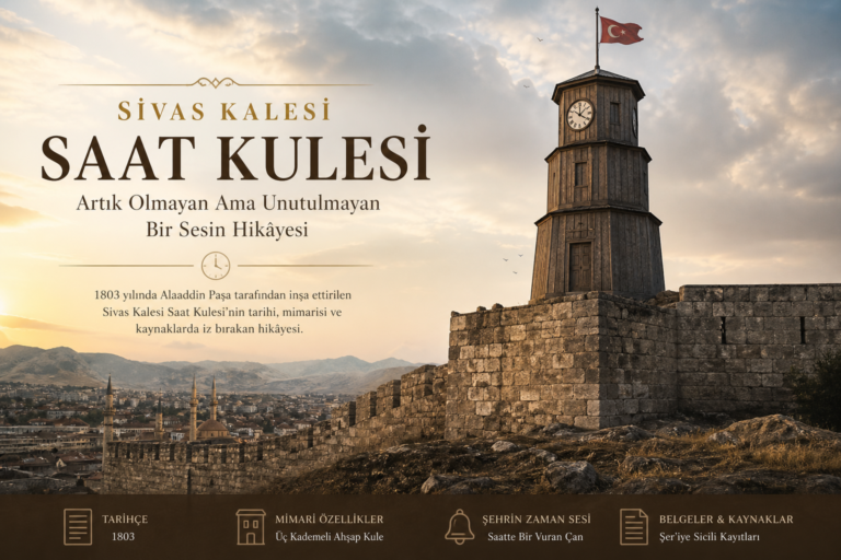 Sivas Kalesi Saat Kulesi: Artık Olmayan Ama Unutulmayan Bir Sesin Hikâyesi